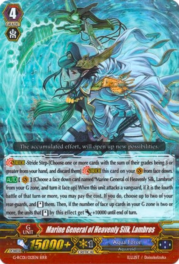 Marine General of Heavenly Silk, Lambros - RRR (G-RC01/012EN)