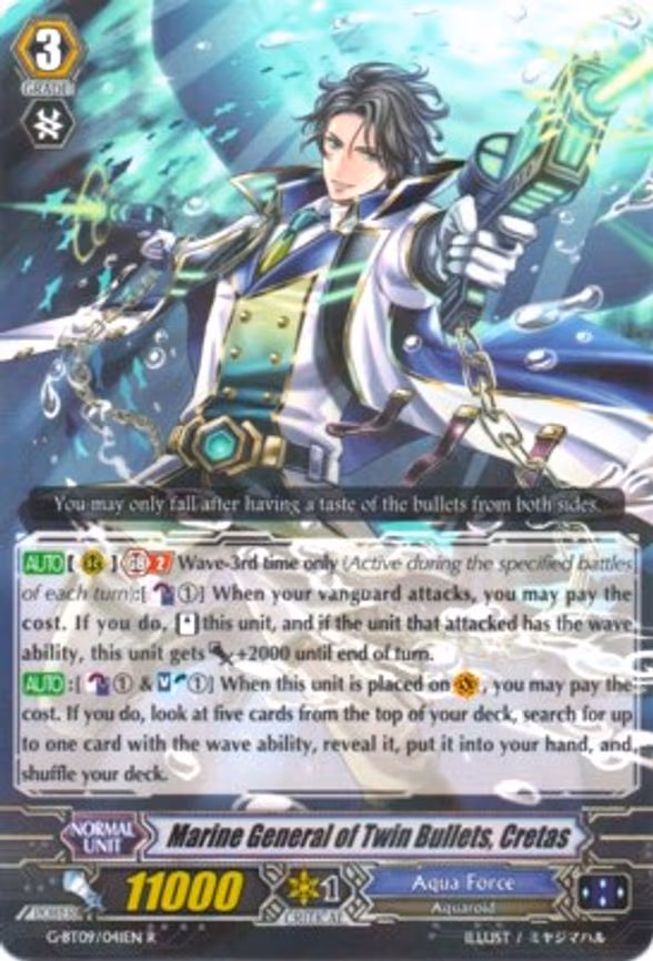 Marine General of Twin Bullets, Cretas - R (G-BT09/041EN)