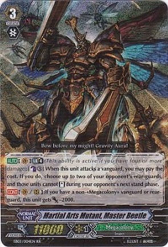 Martial Arts Mutant, Master Beetle - RR (EB03/004EN)