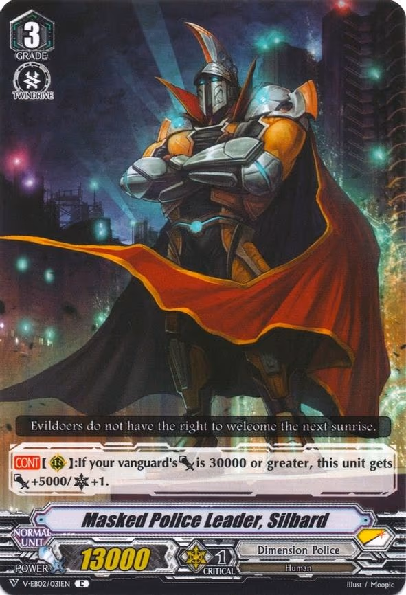 Masked Police Leader, Silbard - C (V-EB02/031EN)