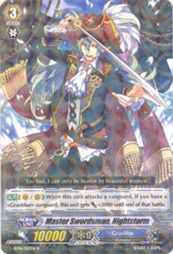 Master Swordsman, Nightstorm - R (BT06/027EN)