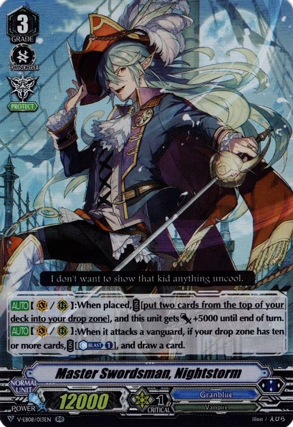 Master Swordsman, Nightstorm - RR (V-EB08/013EN)