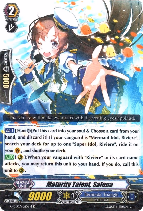 Maturity Talent, Salena - R (G-CB07/025EN)