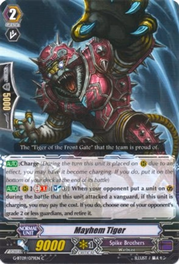 Mayhem Tiger - C (G-BT09/079EN)