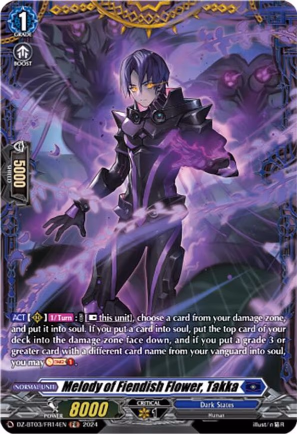 Melody of Fiendish Flower, Takka - FR (DZ-BT03/FR14EN)