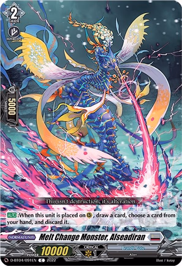 Melt Change Monster, Alseadiran - C (D-BT04/091EN)