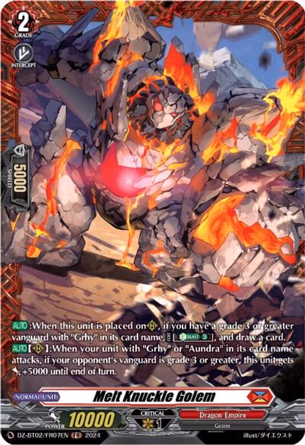 Melt Knuckle Golem - FR (DZ-BT02/FR07EN)