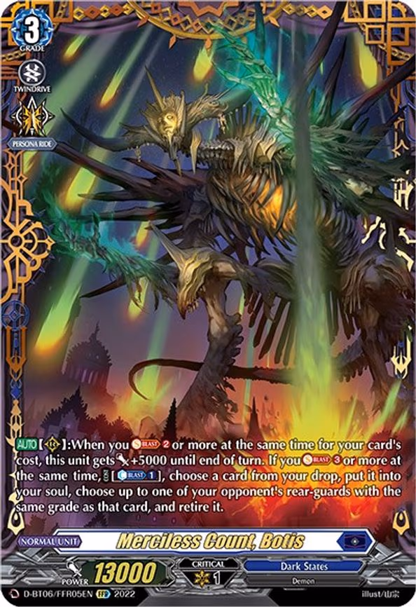 Merciless Count, Botis - FFR (D-BT06/FFR05EN)