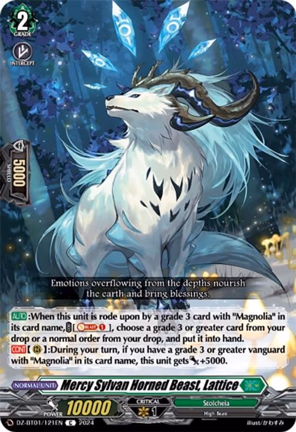 Mercy Sylvan Horned Beast, Lattice
