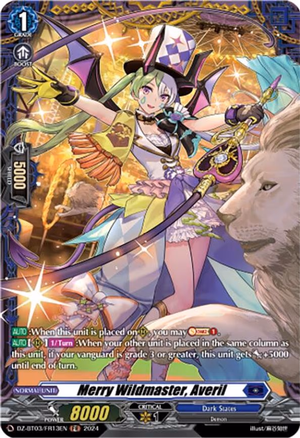 Merry Wildmaster, Averil - FR (DZ-BT03/FR13EN)
