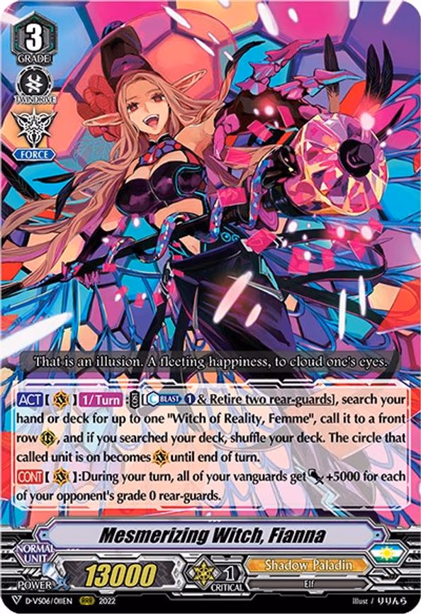 Mesmerizing Witch, Fianna
