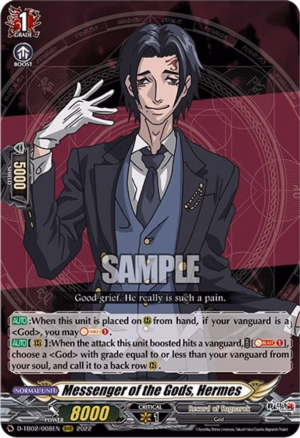 Messenger of the Gods, Hermes - RRR (D-TB02/008EN)