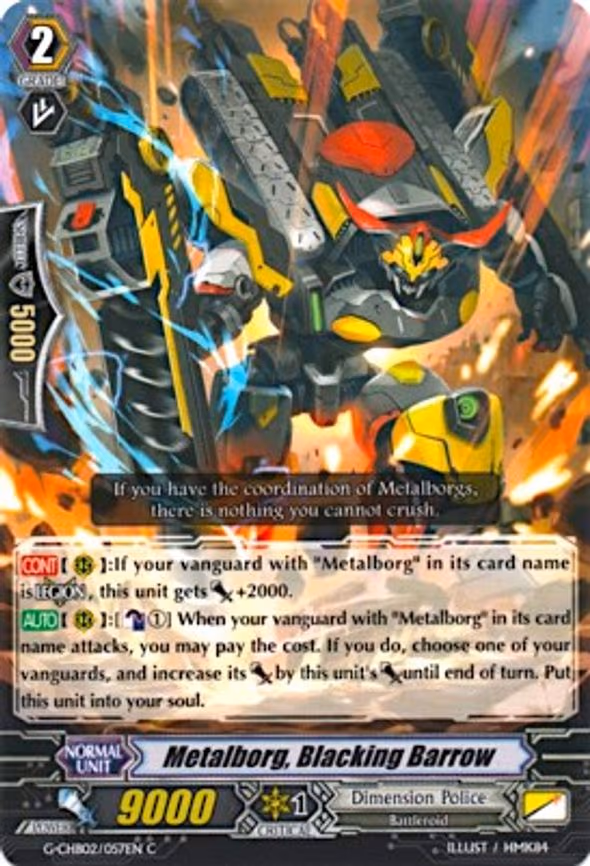 Metalborg, Blacking Barrow - C (G-CHB02/057EN)