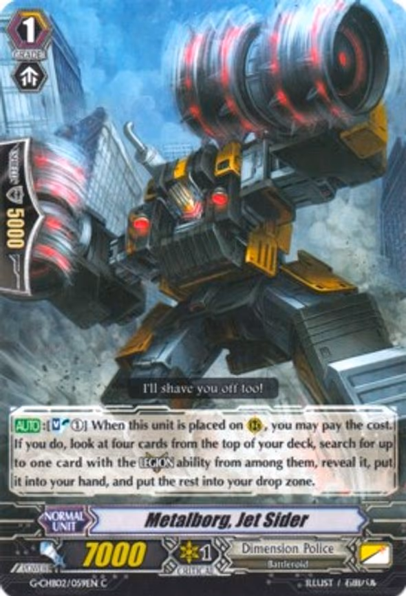 Metalborg, Jet Sider - C (G-CHB02/059EN)