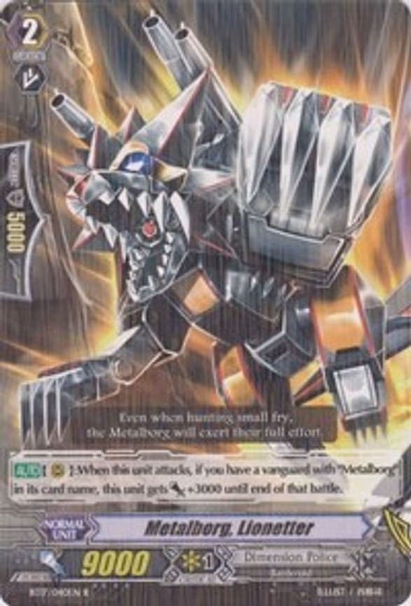 Metalborg, Lionetter - R (BT17/040EN)