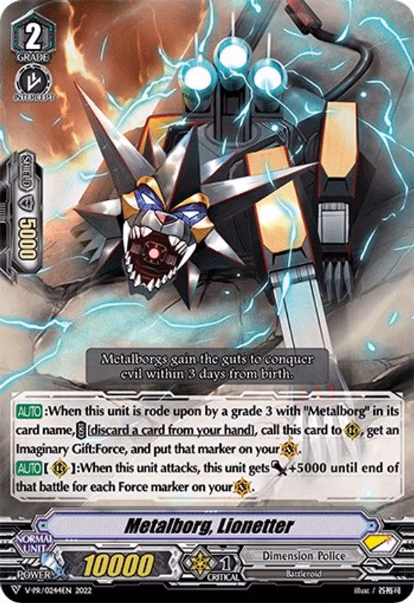 Metalborg, Lionetter - PR (V-PR/0244EN)