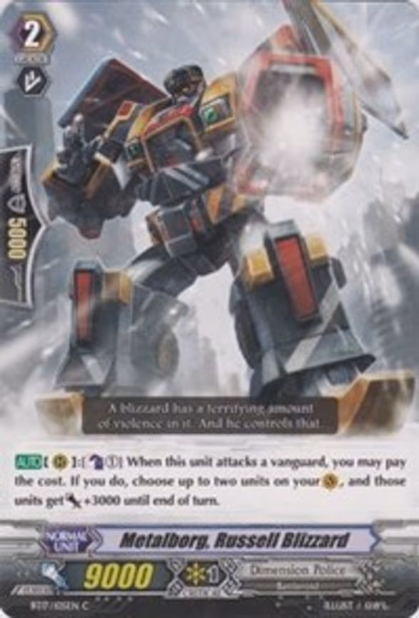 Metalborg, Russell Blizzard - C (BT17/105EN)