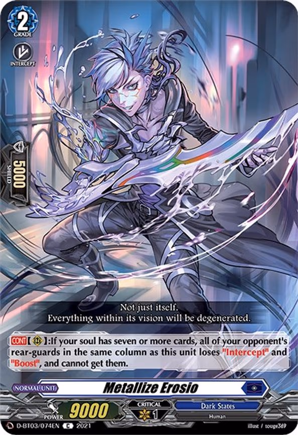 Metallize Erosio - C (D-BT03/074EN)