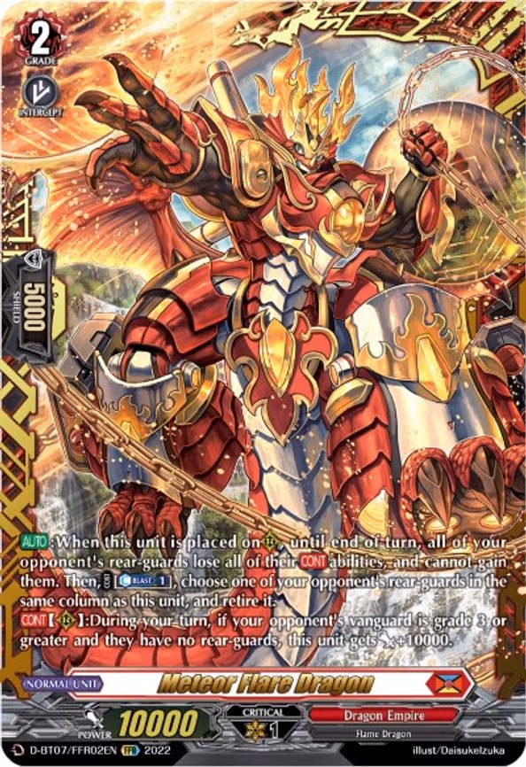 Meteor Flare Dragon - FFR (D-BT07/FFR02EN)