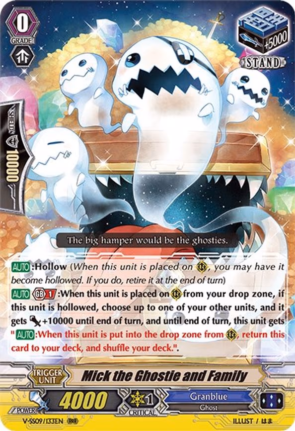 Mick the Ghostie and Family - RRR (V-SS09/133EN)