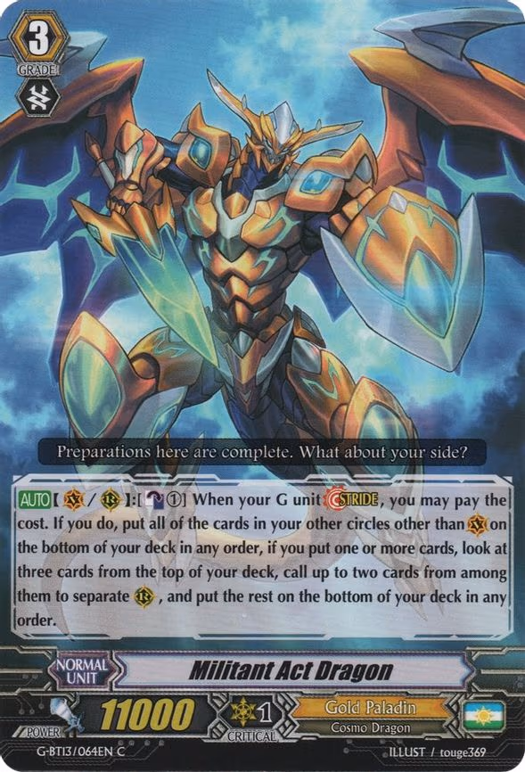 Militant Act Dragon - C (G-BT13/064EN)