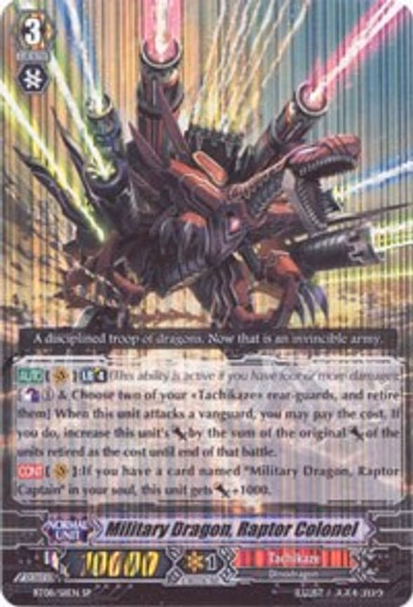 Military Dragon, Raptor Colonel - SP (BT08/S11EN)