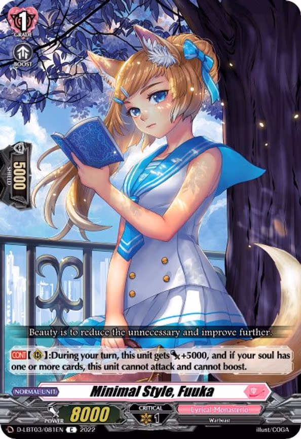 Minimal Style, Fuuka - C (D-LBT03/081EN)