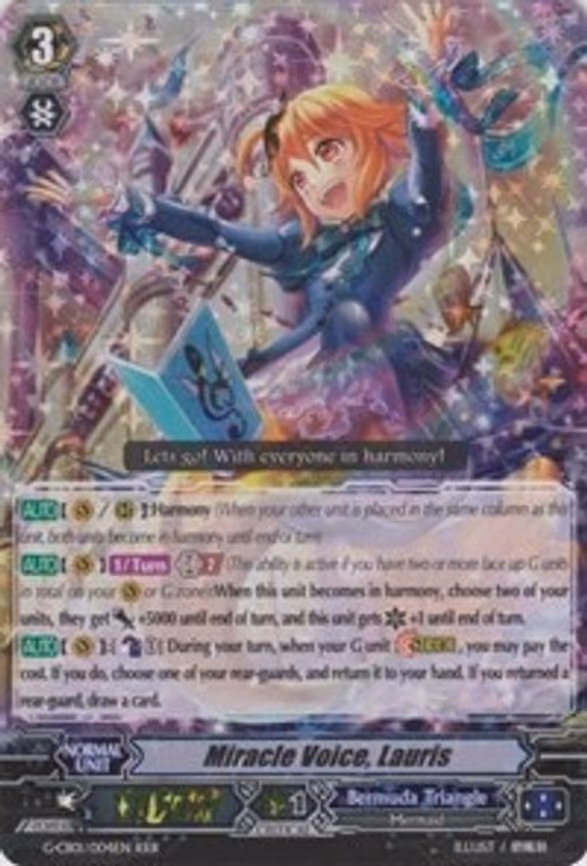 Miracle Voice, Lauris - RRR (G-CB01/004EN)