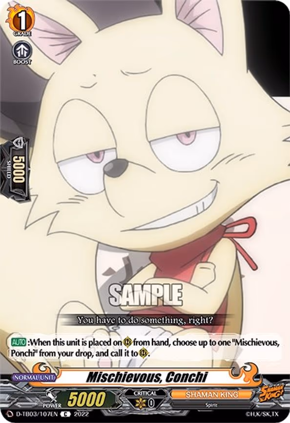 Mischievous, Conchi - C (D-TB03/107EN)