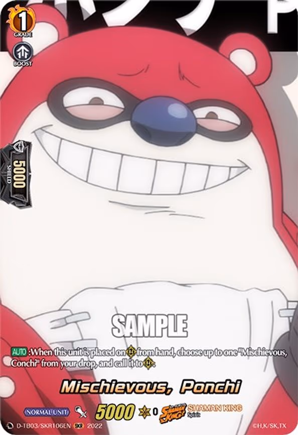 Mischievous, Ponchi - SKR (D-TB03/SKR106EN)