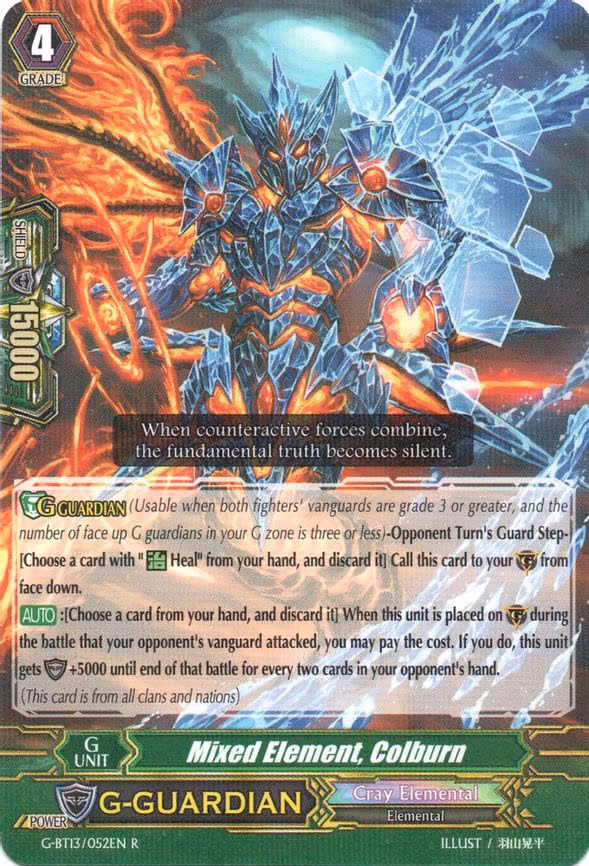 Mixed Element, Colburn