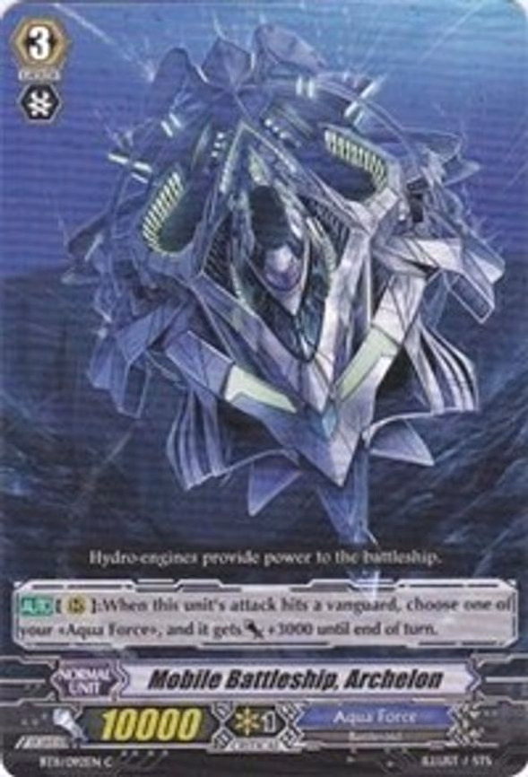 Mobile Battleship, Archelon - C (BT11/092EN)