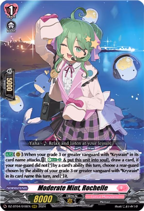 Moderate Mint, Rochelle - RRR (DZ-BT04/018EN)