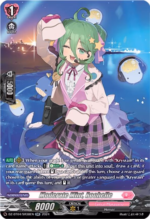 Moderate Mint, Rochelle - SR (DZ-BT04/SR38EN)
