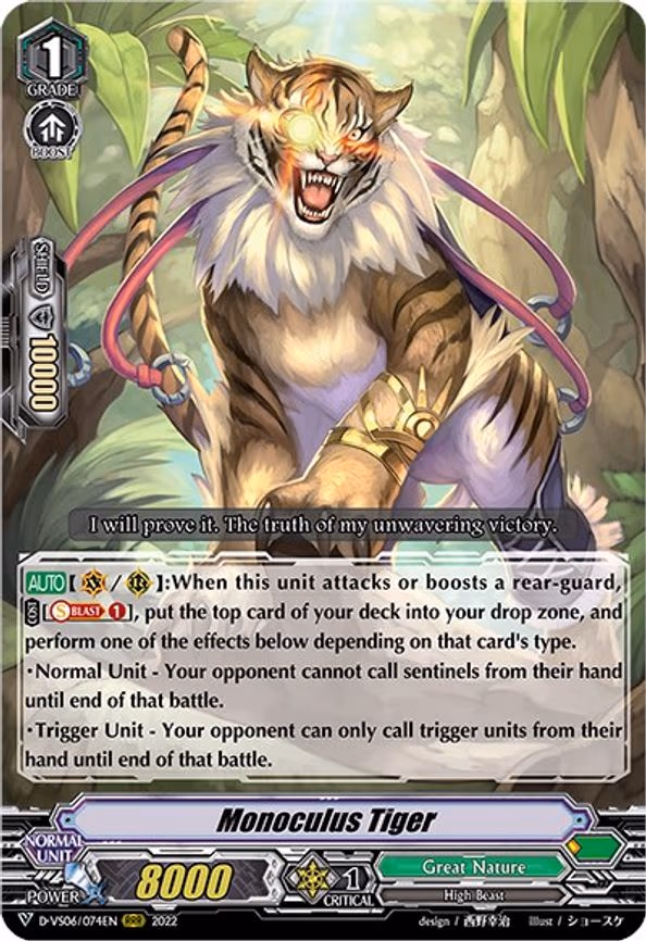 Monoculus Tiger - RRR (D-VS06/074EN)