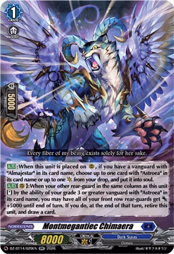 Montmegantiec Chimaera - RR (DZ-BT14/029EN)