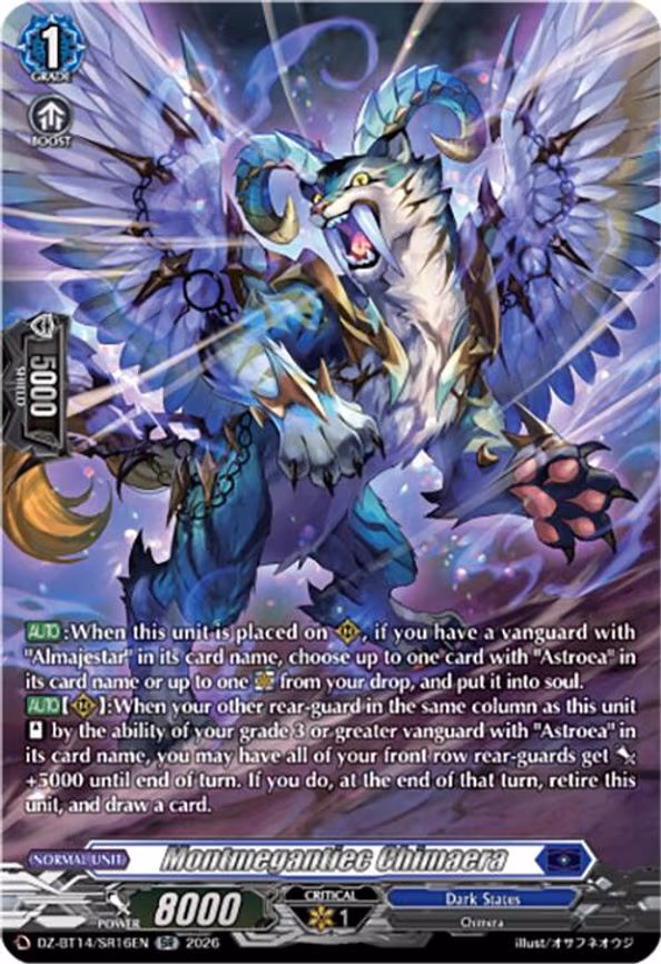 Montmegantiec Chimaera - SR (DZ-BT14/SR16EN)