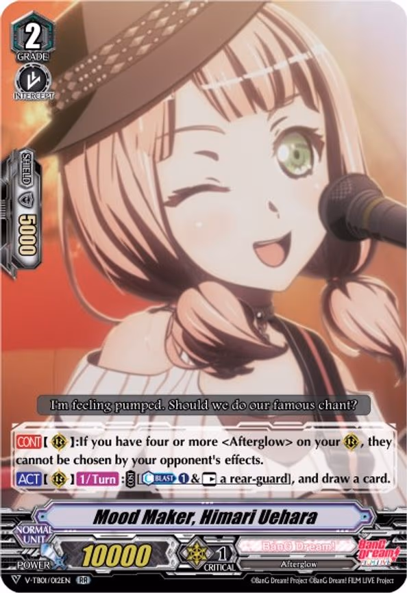 Mood Maker, Himari Uehara - RR (V-TB01/012EN)