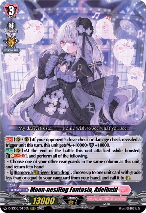 Moon-nestling Fantasia, Adelheid - RRR (D-SS05/015EN)