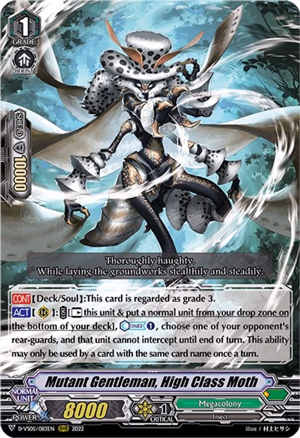 Mutant Gentleman, High Class Moth - RRR (D-VS05/083EN)