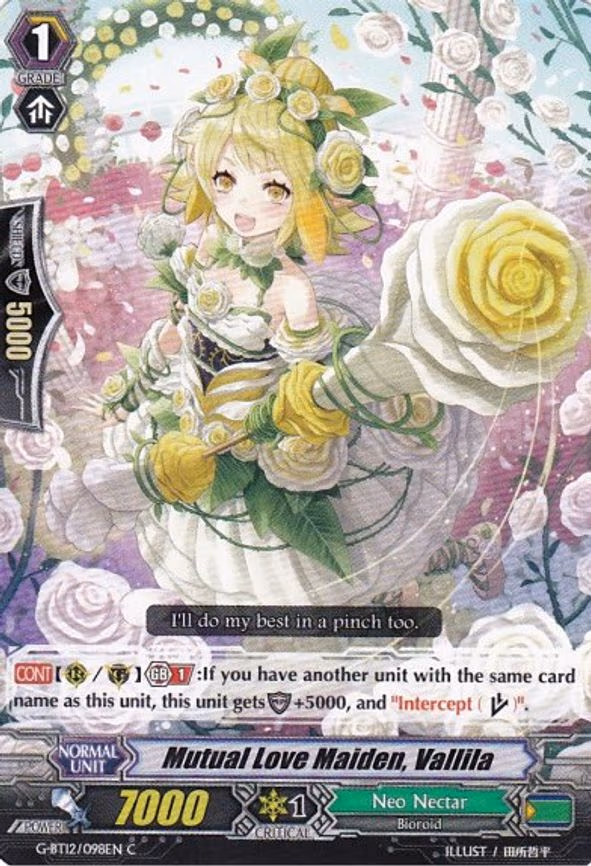 Mutual Love Maiden, Vallila - C (G-BT12/098EN)