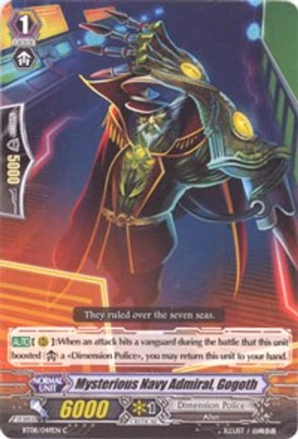 Mysterious Navy Admiral, Gogoth - C (BT08/049EN)