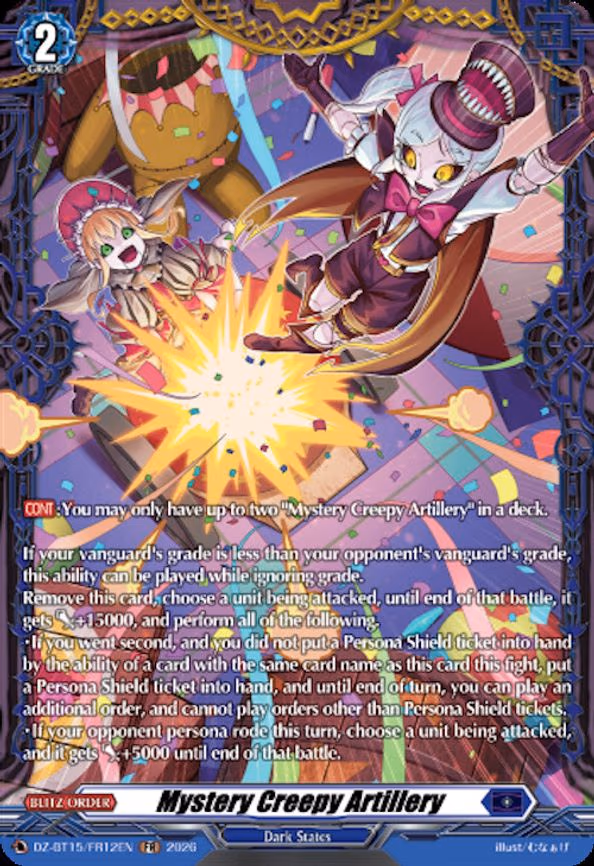 Mystery Creepy Artillery - Frame Rare (DZ-BT15/FR12EN)