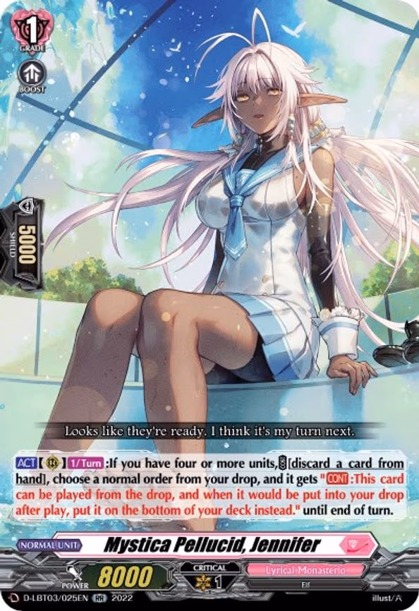 Mystica Pellucid, Jennifer - RR (D-LBT03/025EN)