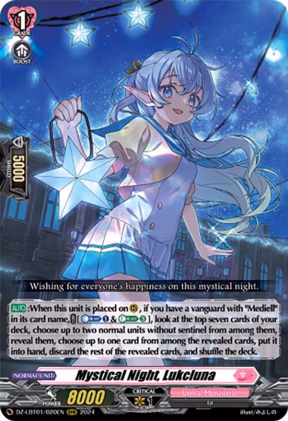Mystical Night, Lukcluna - RRR (DZ-LBT01/020EN)