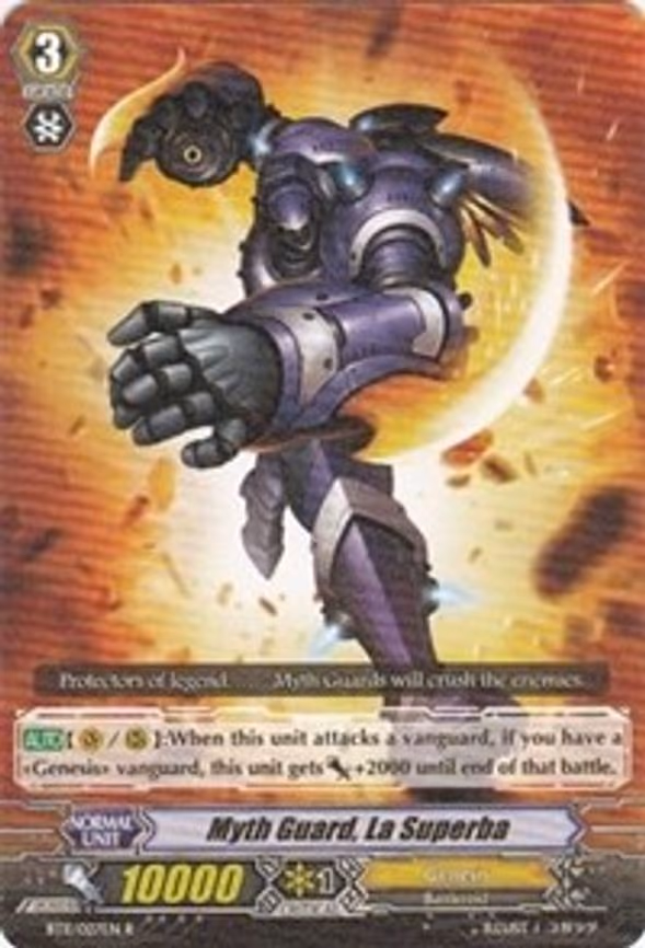 Myth Guard, La Superba - R (BT11/027EN)