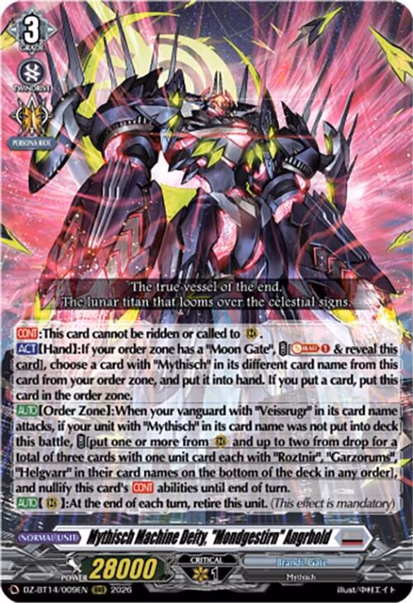 Mythisch Machine Deity, "Mondgestirn" Angrbold - RRR (DZ-BT14/009EN)