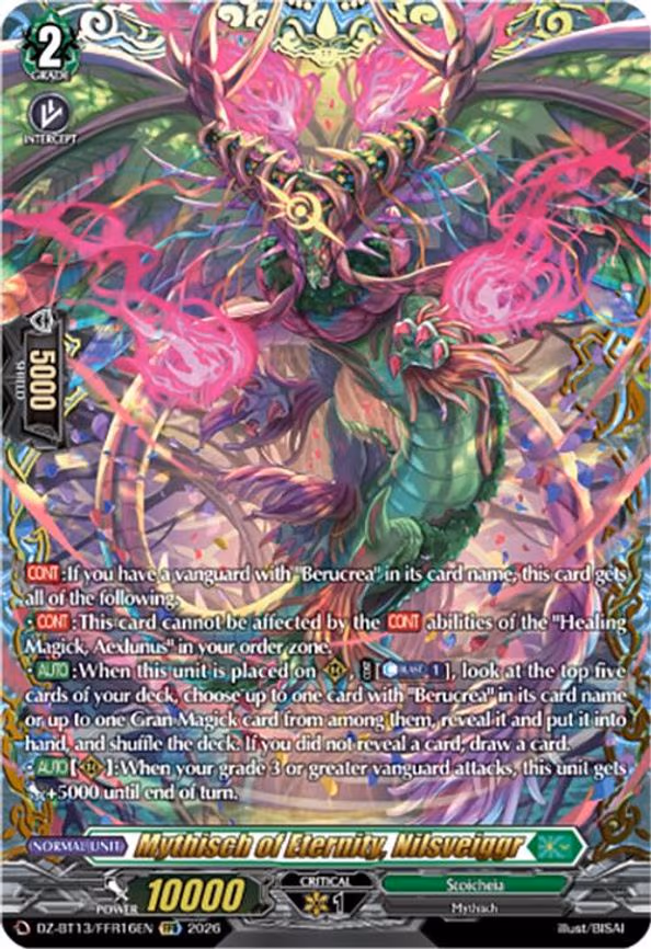 Mythisch of Eternity, Nilsveiggr - Double Frame Rare (DZ-BT13/FFR16EN)