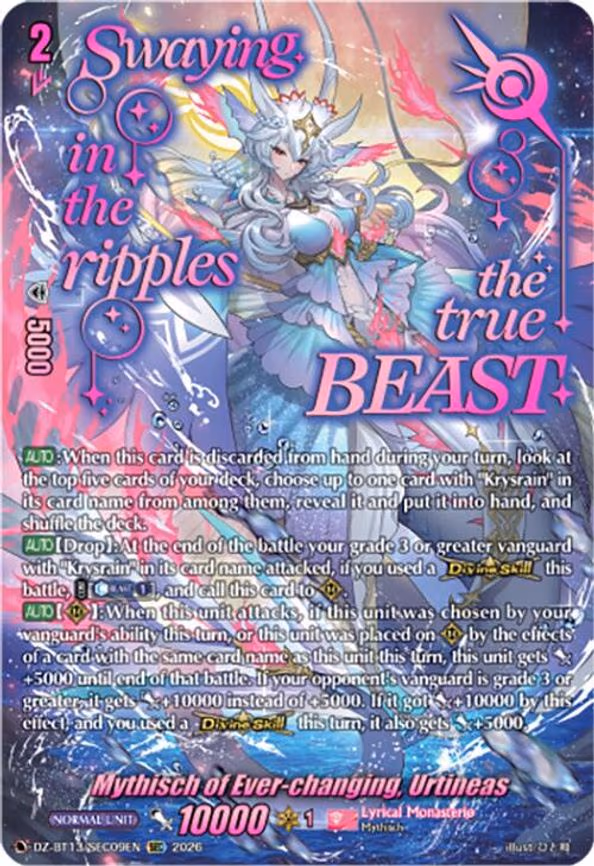 Mythisch of Ever-changing, Urtineas - SEC (DZ-BT13/SEC09EN)