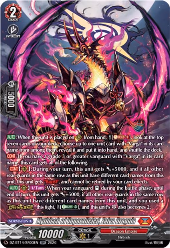Mythisch of Unparalleled, Zalva Dragnia